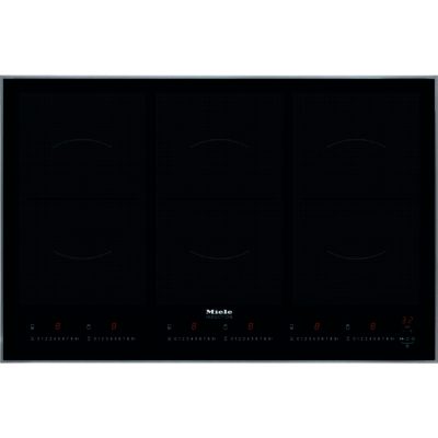 Miele KM6366 6 Zone PowerFlex Induction Hob in Black Miele KM6366 6 Zone PowerFlex Induction Hob in Black